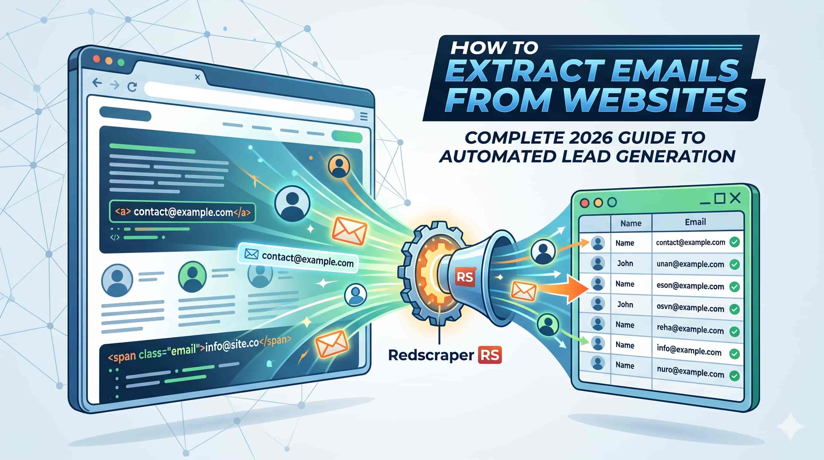 How to Extract Emails from Websites (2026 Guide)