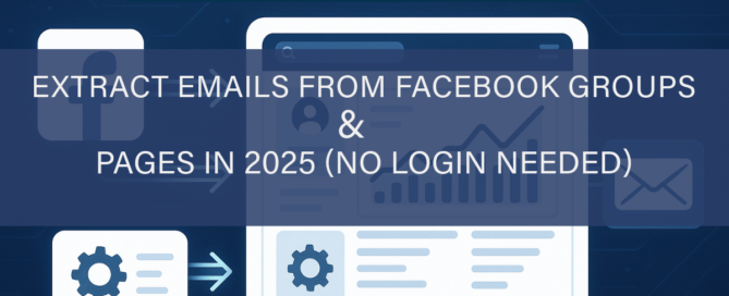 facebook email extractor